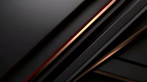 Elegant Modern Abstract Background with Golden Metallic Lines