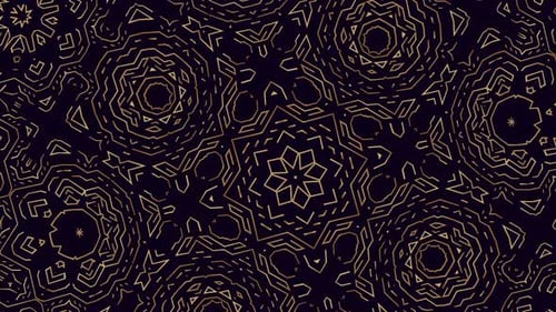 Golden Luxury Pattern Animation Background | Luxury Award Show Pattern Animation Background