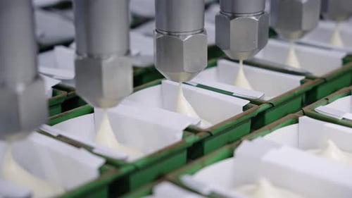 confectionery and bakery industry preparing dough and pastries