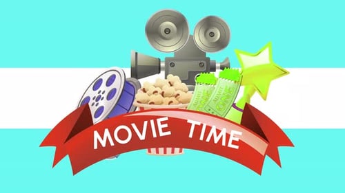 Cinema Movie Time Background Animation