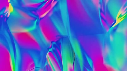 Abstrakte bunte holographische Flüssigkeitsgradientenschleife