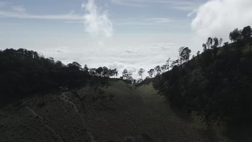 Lawu Mountain, Zentral-Java, Indonesien
