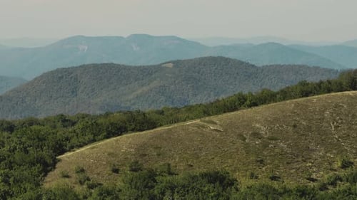 Flight Over the Green Hills