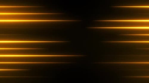 Fondo abstracto de vacaciones con luces de neón doradas. Animación brillante de belleza para un concepto de fiesta