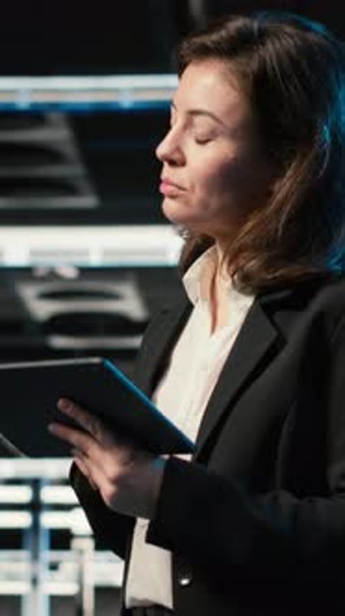 Vertical Video Data Center Software Developer Using Deep Learning AI Model