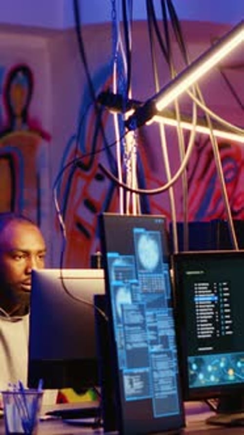 Vertical Video Hackers Leaving Underground Hideout