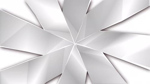 Abstract white color stripes tunnel particles background