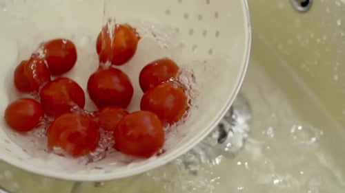 Washing Vegetables