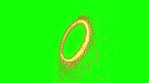 Sparks Show on Green Screen 4K 4