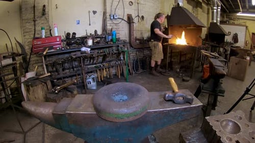 Blacksmith Metal Forging in 4k