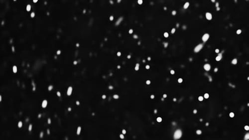 Snow Background Bokeh Circles White Black