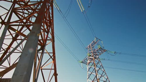 Voltage Vista A View of High Voltage Lines