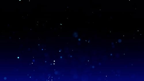 Blue Particles Background Loop
