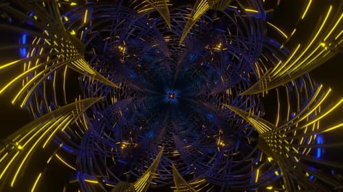 Realm of Trippy Neon Flashing Abstractions