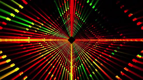 Eerie Abstract Tunnel Background
