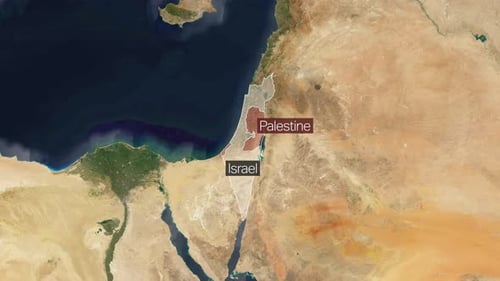 Israel - Palestine Explore & Identify: Zoom-In Country Maps