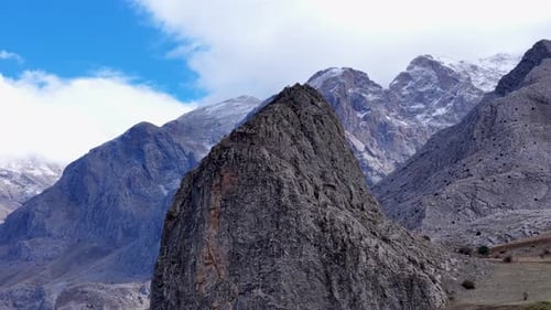 Stunning Rocky Mountains and Wilderness Landscape