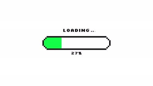 Arcade Style Loading Screen Progress Bar