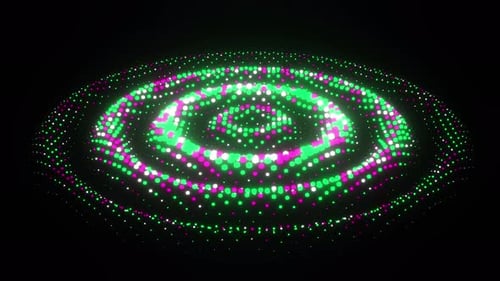 Audiowellenform Abstrakte Musik Wellen Oszillation Futuristische Schallwellenvisualisierung Synthetische Musik