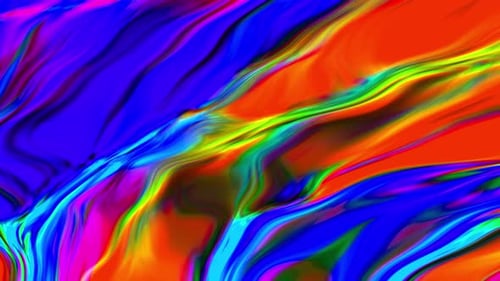 Abstract wavy multicolor smoothly liquid background