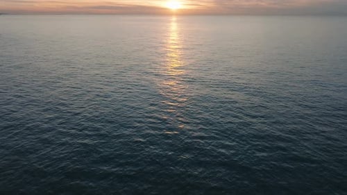 Aerial establishing view of abandoned seaside fortification buildings at Karosta Northern Forts on t