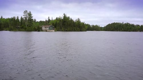 ontario lake in summer canada