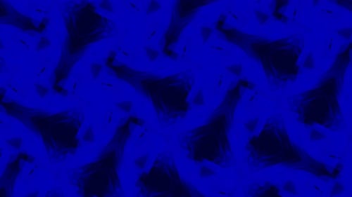 Dynamic Abstract Blue Geometric Shapes Looping Background Animation