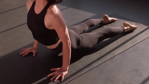 Muscle Flexibility Yoga Exercise Woman Training