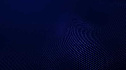 Royal blue wavy line wall. Blue wavy space top view. Abstract blue liquid background. Navy blue grap