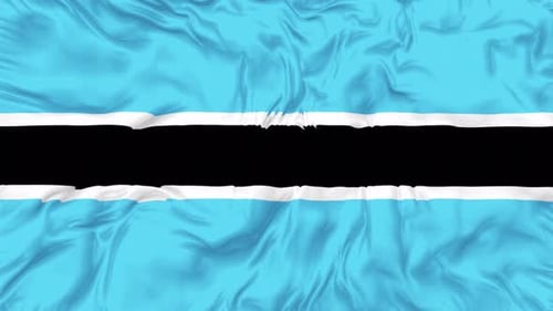 Smooth Realistic Waving Flag Background Loop