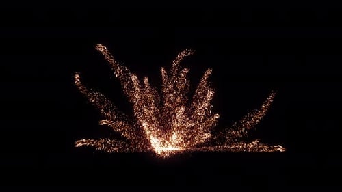 Realistic Sparks Burst On Ground (13)