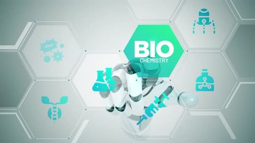 Biochemie-Touchscreen Animation