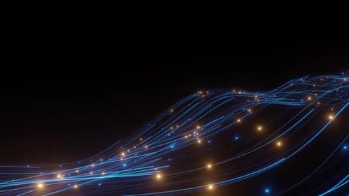 Dynamic Abstract Light Waves