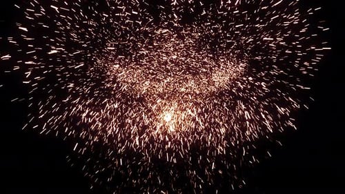 4K Realistic Firework Bursts With Volumetric Sparks (9)
