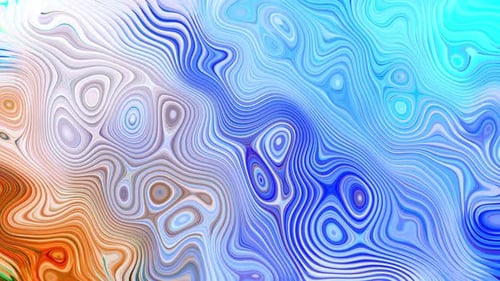 Swirling Liquid wave Background. Abstract twisted line wavy animation