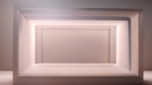 Abstrakter weißer Rahmen