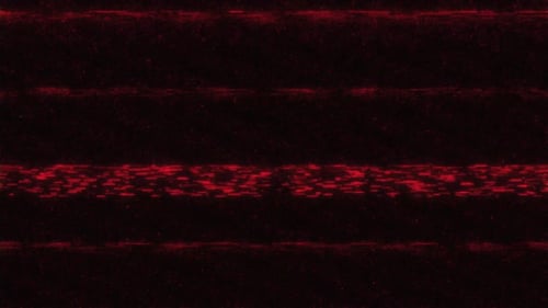 Digital Glitch Red Static Noise Background Loop