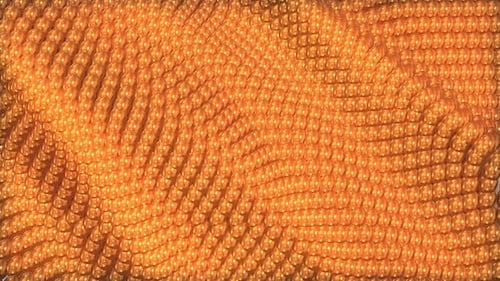 Background of Geometric Shapes Yellow color
