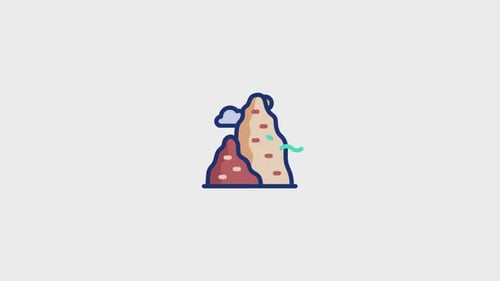 Mountain Animated Icon V2