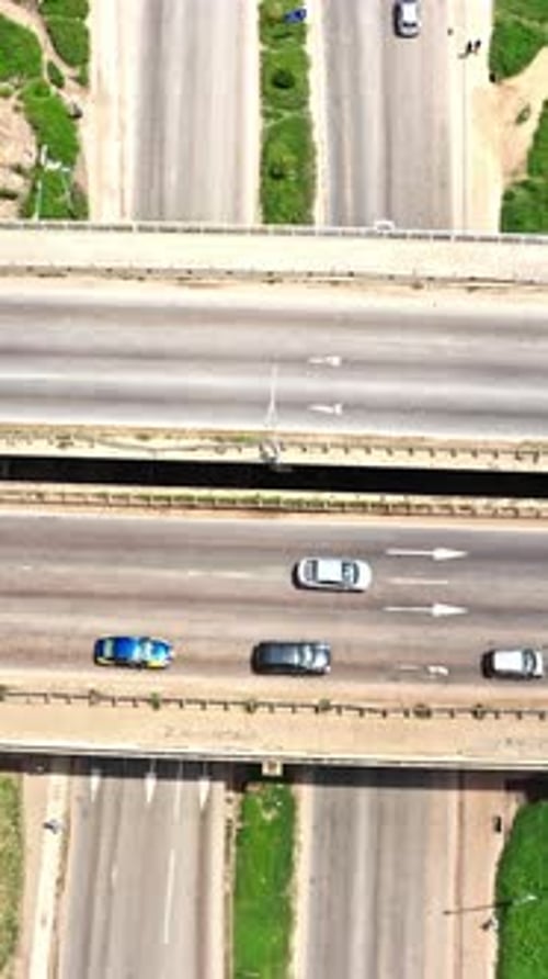 Urban traffic flows through Accra's main highways in Ghana