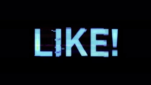 Digital Glitch Effect Text Message Reveal Animation