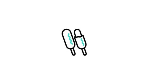 Corndog Animated Icon