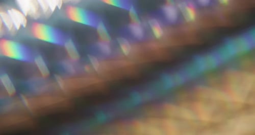 Abstract Colorful Light Leak Background with Rainbow Hues