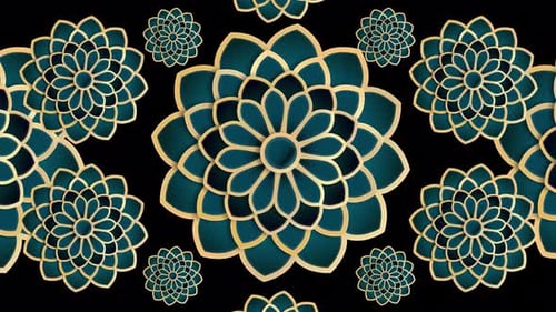 Ramadan background alpha - 4K