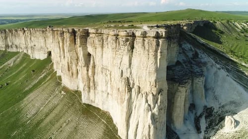 White Rock Mountain Showing Majestic Natural Formation