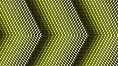 Digital Futuristic Yellow Arrow