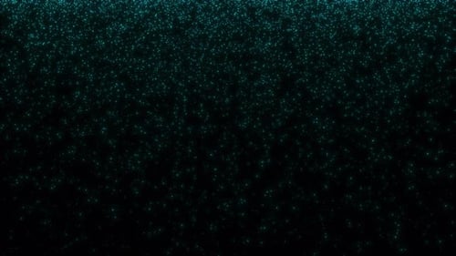 Abstract Glowing Particle Rain Background Loop
