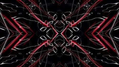 Abstract Colorful Neon Glow Flash Arrow Vj Loop Animation Background