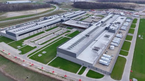 Data center cloud computing facility managing information hyperscaling server farms in USA