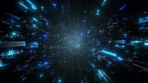 Tecnology Sci Fi Background 4k